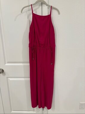 Ted Baker Fuchsia Spaghetti Strap Jumpsuit